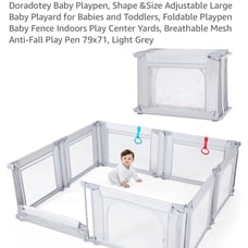 Casola large baby play pen