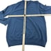 Mantovani Studio Blue Pure Cashmere Long Sleeve V-Neck Sweater Mens Size 2XL