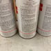 3 Vintage 1986 Rust-Oleum Spray Paint Cans Regal Red, Clean Metal Primer, Clear