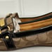 Coach Signature Loafers fabric Patent Leather Tan Brown Felisha Women’s Size 10B