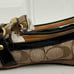Coach Signature Loafers fabric Patent Leather Tan Brown Felisha Women’s Size 10B