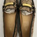 Coach Signature Loafers fabric Patent Leather Tan Brown Felisha Women’s Size 10B