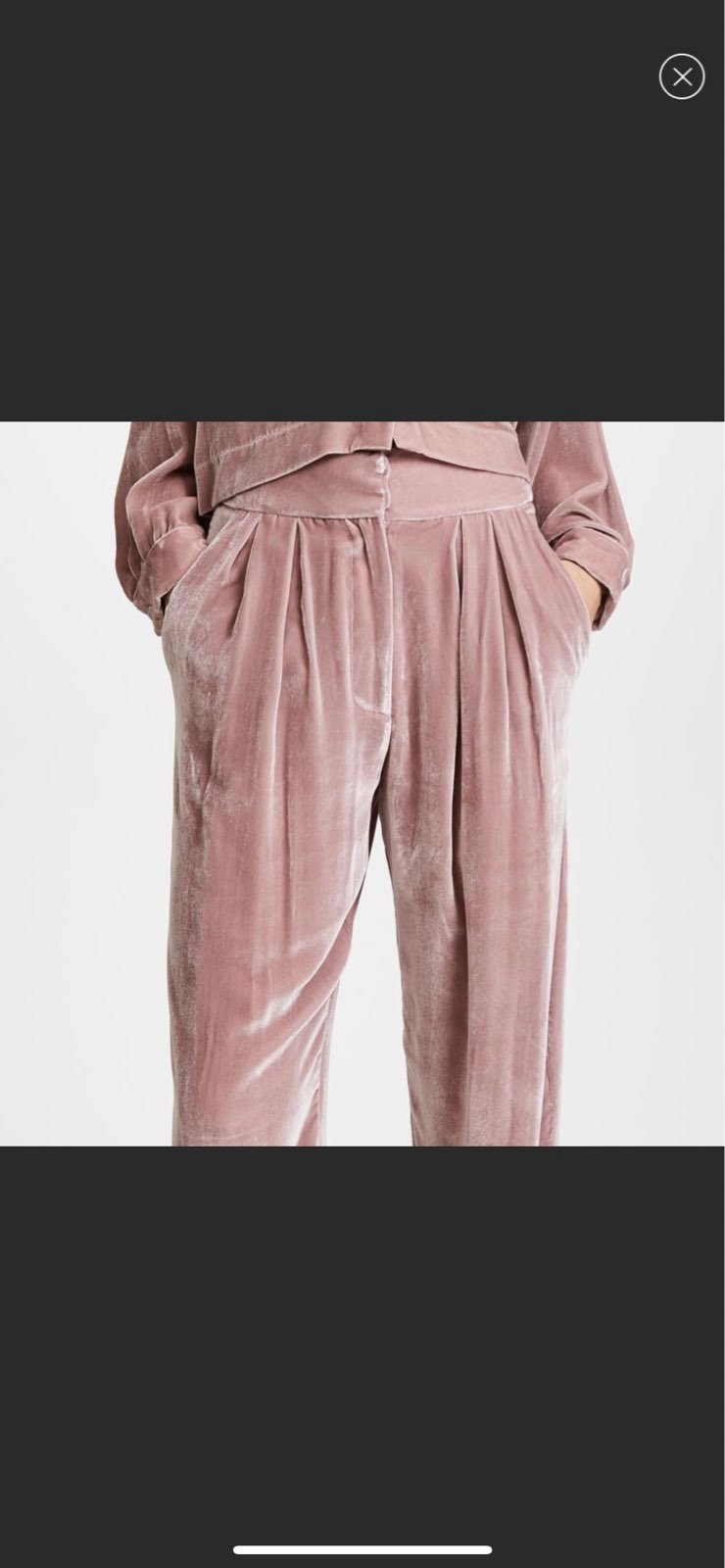 NEW❗️ Mara Hoffman Josephine Velvet Pants