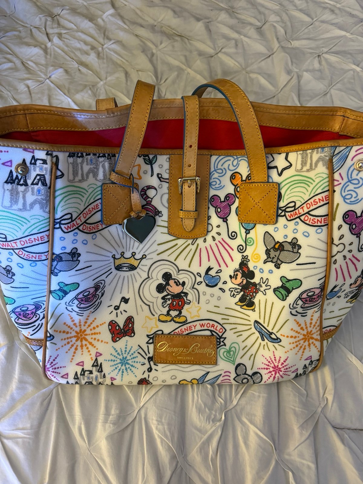 Dooney and Bourke Disney Parks Large Tote Used