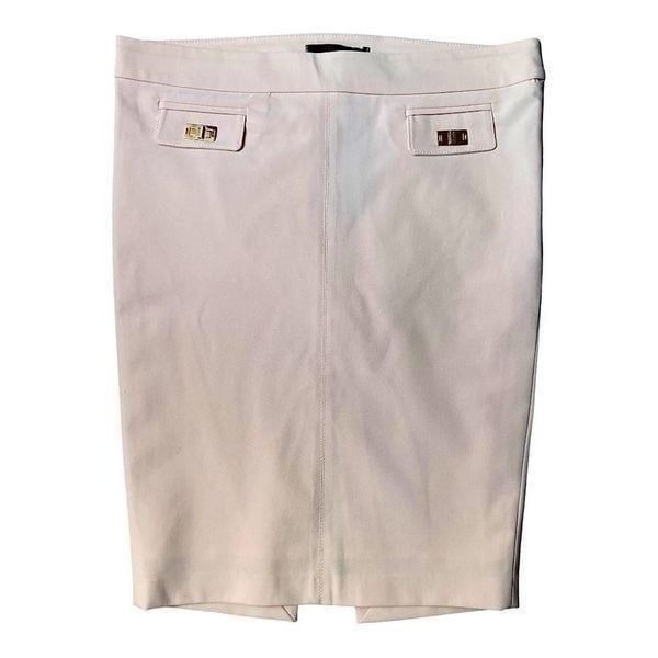 ELISABETTA FRANCHI for CELYN b. Mini Skirt Pink Beige Size L USA. 44 IT.