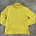 Sea New York Yellow Wool Turtle Neck Size Small