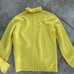 Sea New York Yellow Wool Turtle Neck Size Small