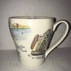 Anthropologie Linea Carta by Diva Pyari I ❤️ San Francisco Coffee Mug Cup