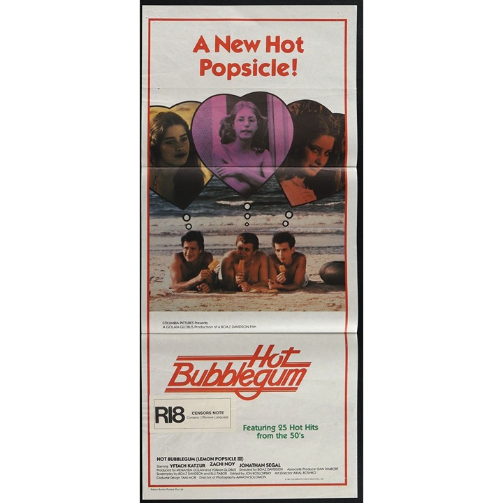 Hot Bubblegum (1981) Original Daybill Movie Poster