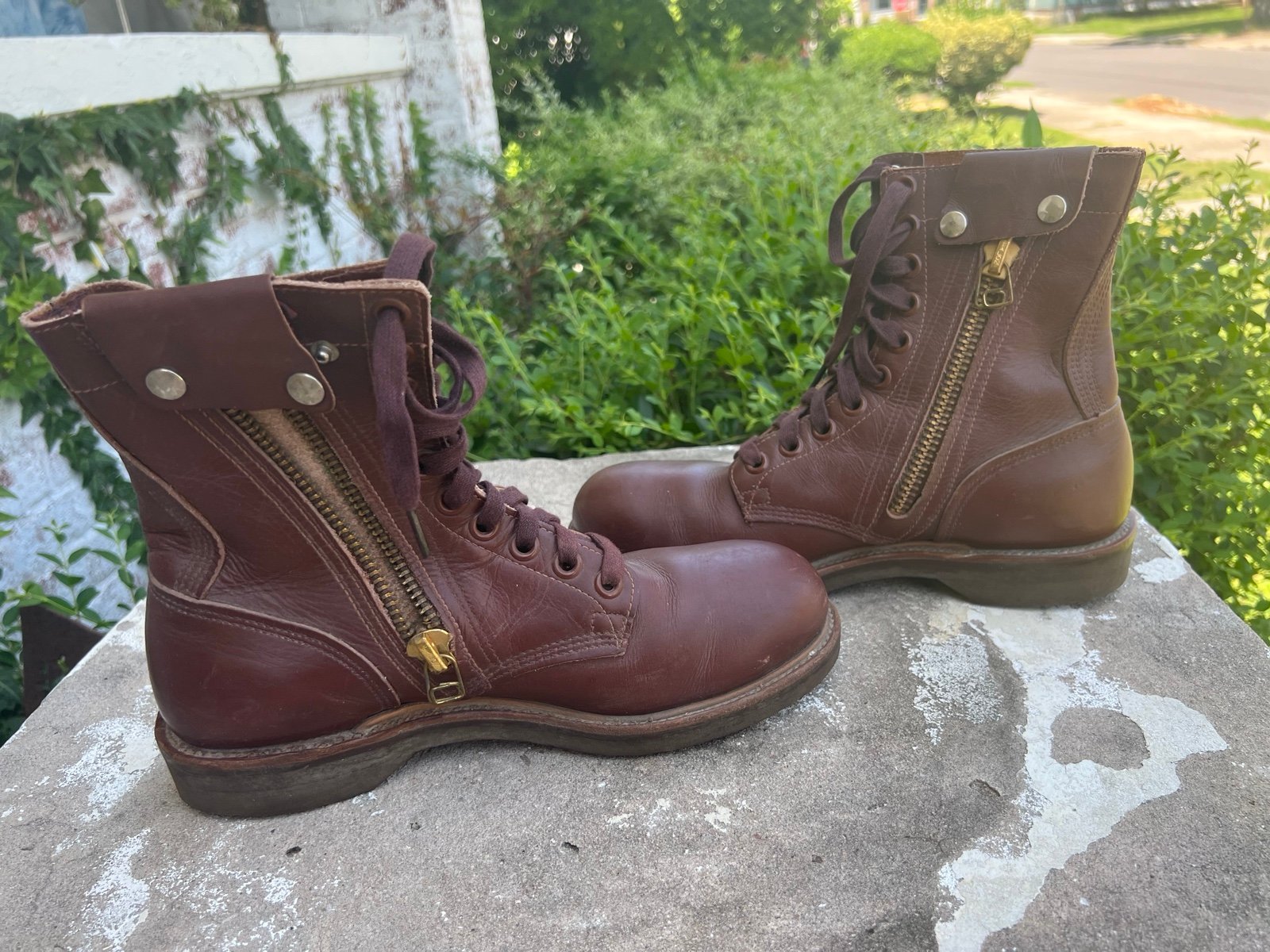 LEATHER Ankle Boots Quality Boots Men’s 9 Safety Toe Women’s 10.5