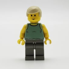 Lego Star Wars Luke Skywalker 4502 Dagobah Episode Minifigure No Backpack