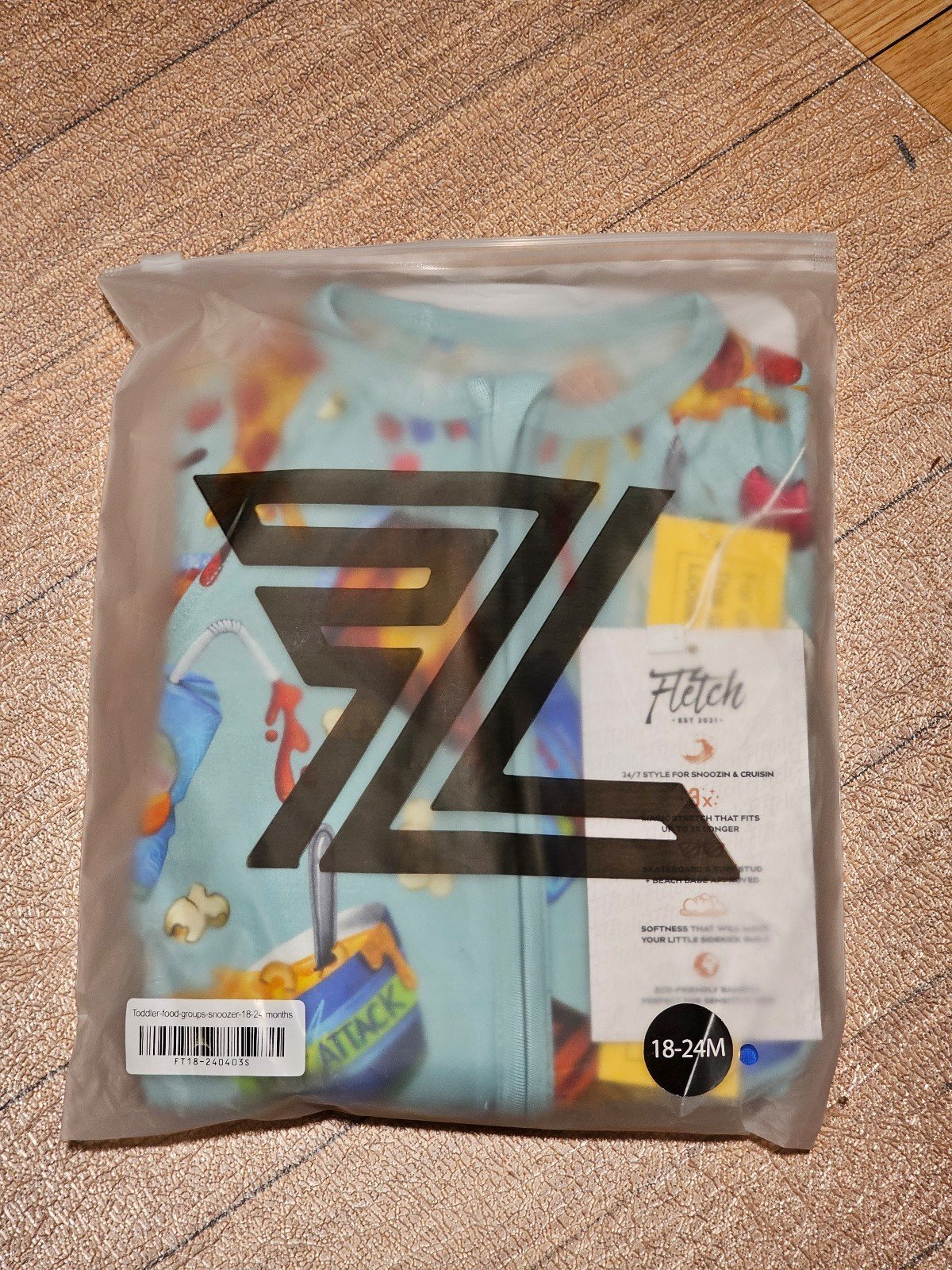 Fletch 18-24m Toddler Food Groups Snoozer
