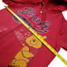 Vintage y2k 2000s Disney Pooh Bear Women's Zip-up Hoodie Youth XL Red