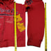 Vintage y2k 2000s Disney Pooh Bear Women's Zip-up Hoodie Youth XL Red