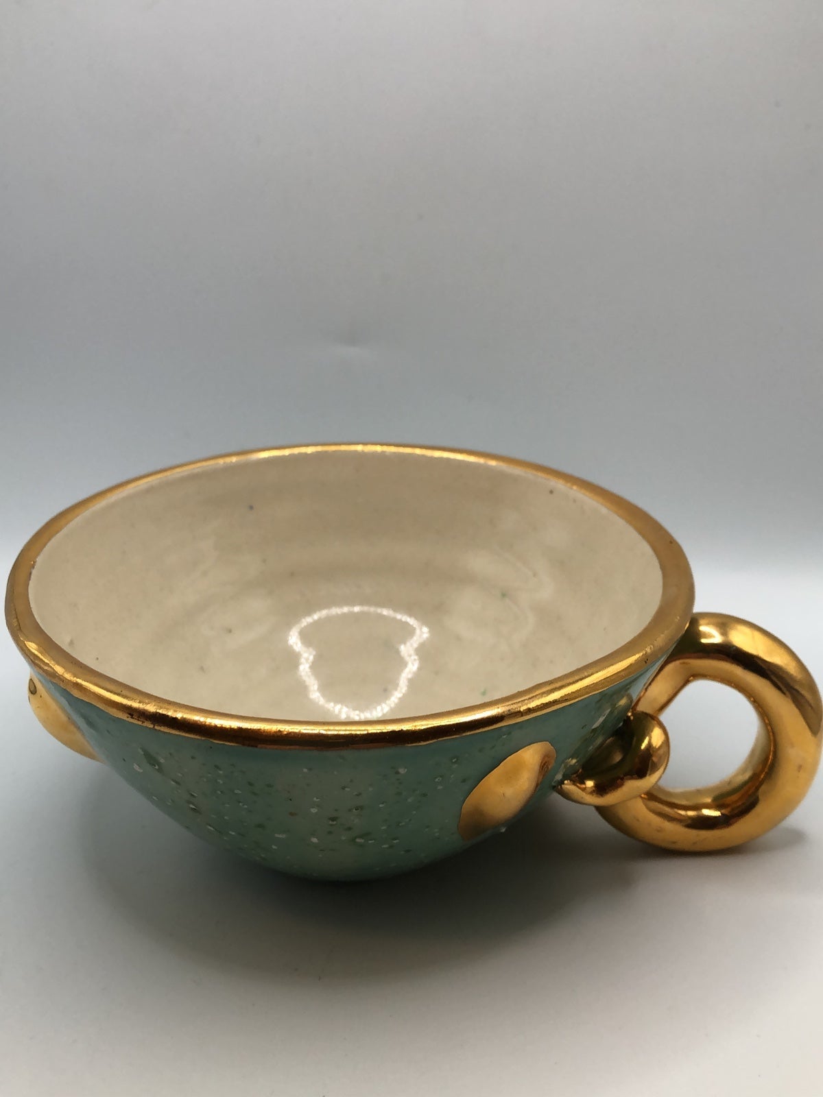 Samy D. Israel Pottery Snake Cup