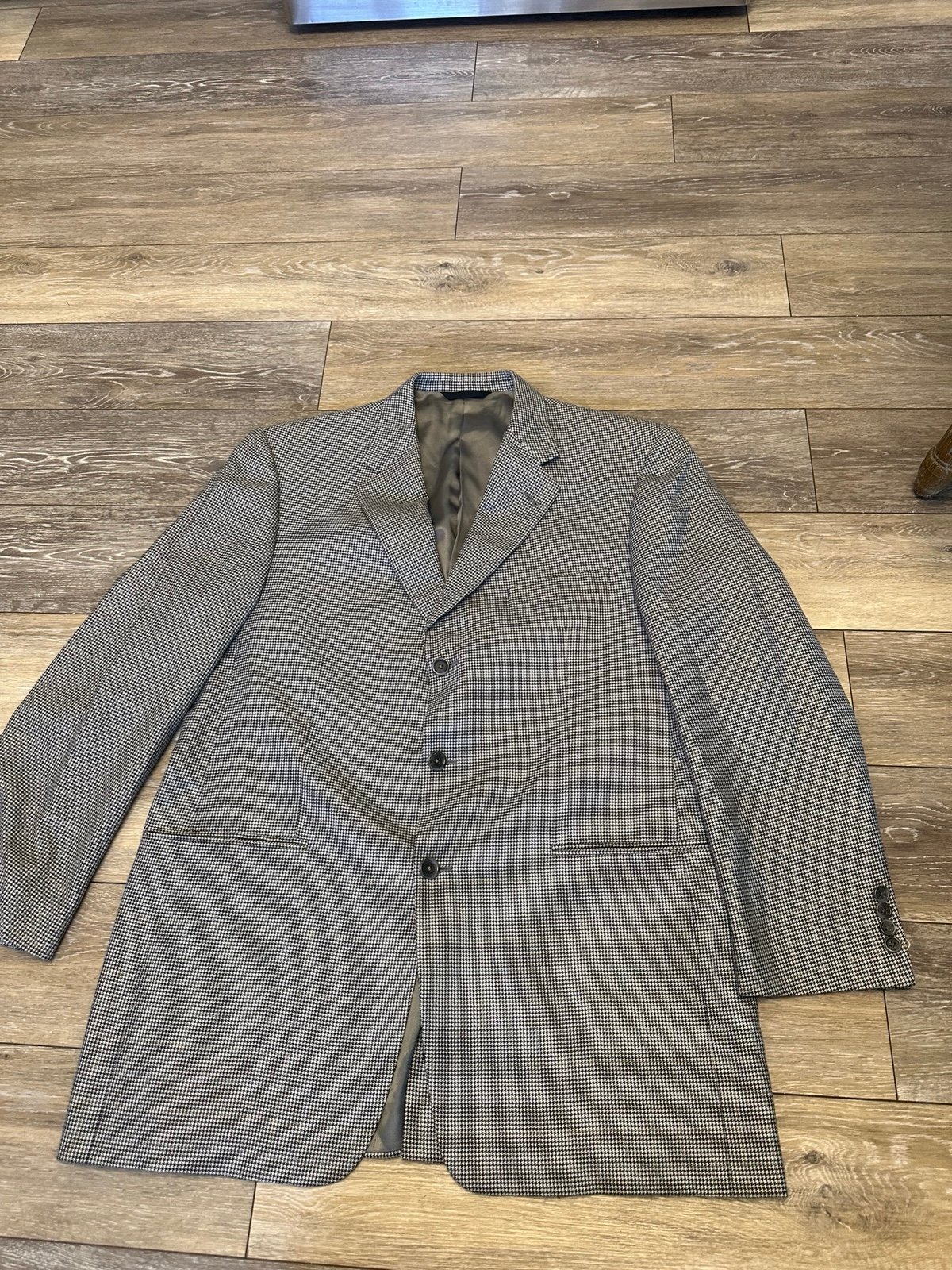 Burberry Kensington Plaid Blazer Jacket