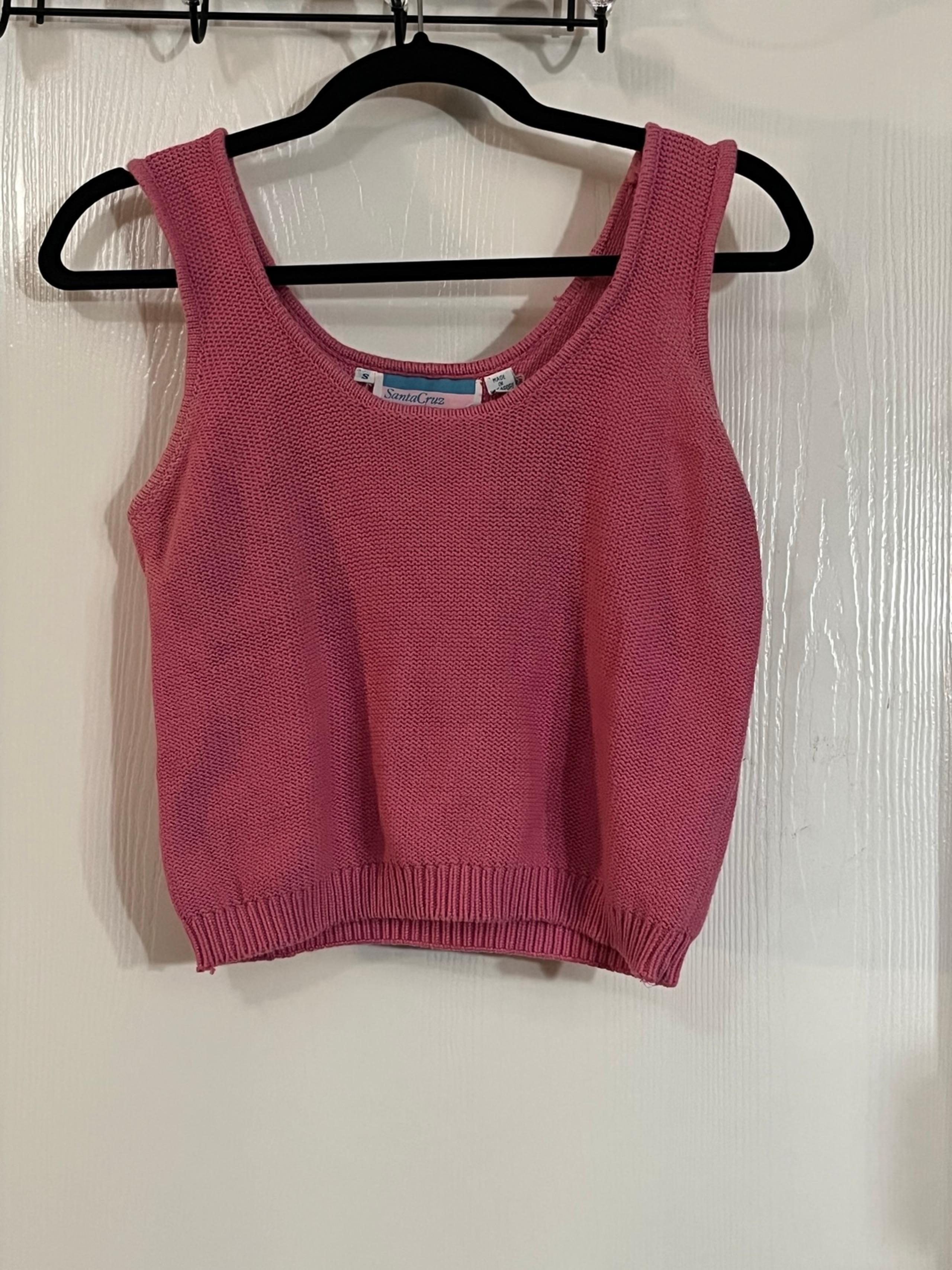Santa Cruz Pink Crop Top