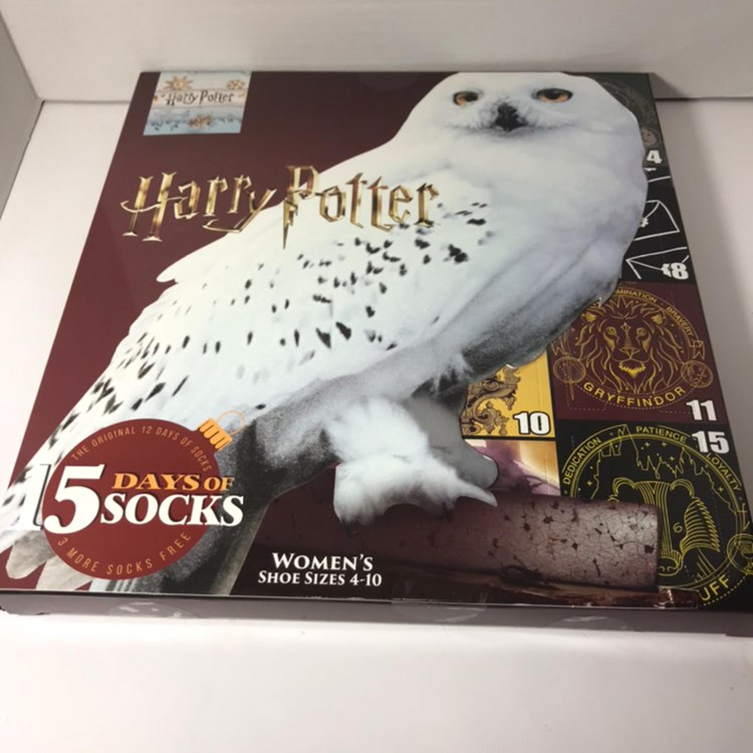 Harry Potter Owl 15 Days Of Socks Women