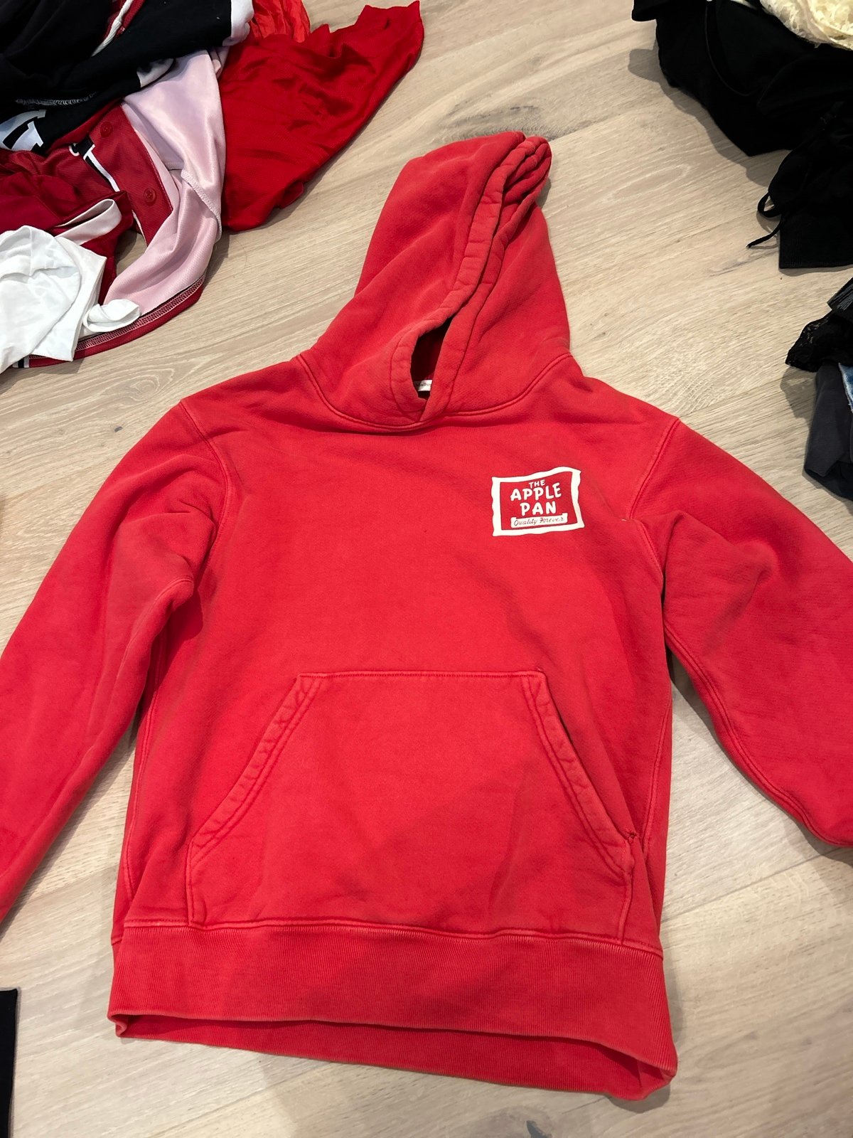 Madhappy red hoodie
