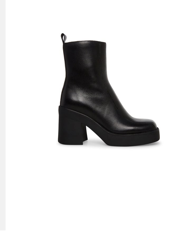NWT Steve Madden hope black leather size 8.5