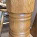 Solid wood dining table with 4 chairs