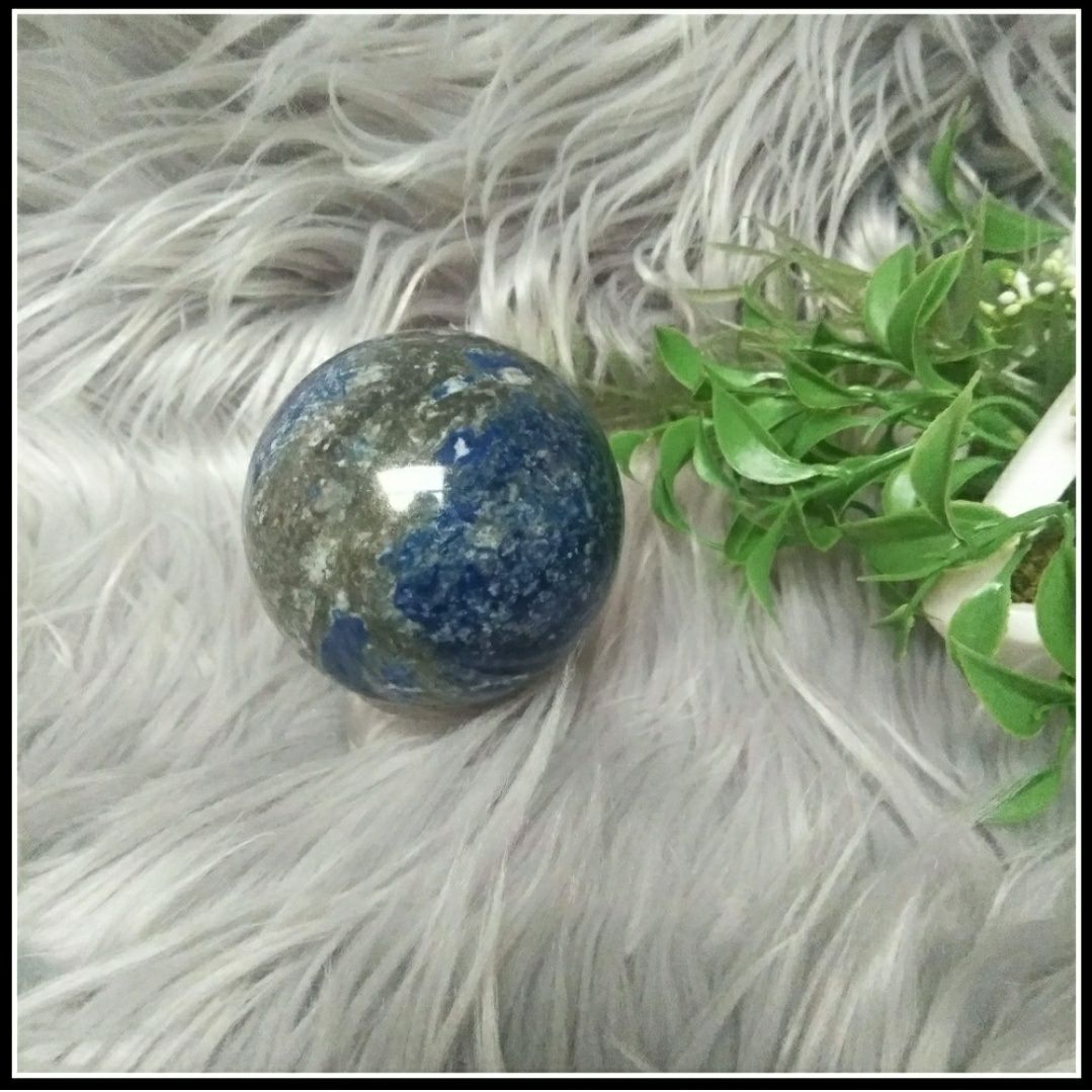 genuine lapis lazuli mineral ball