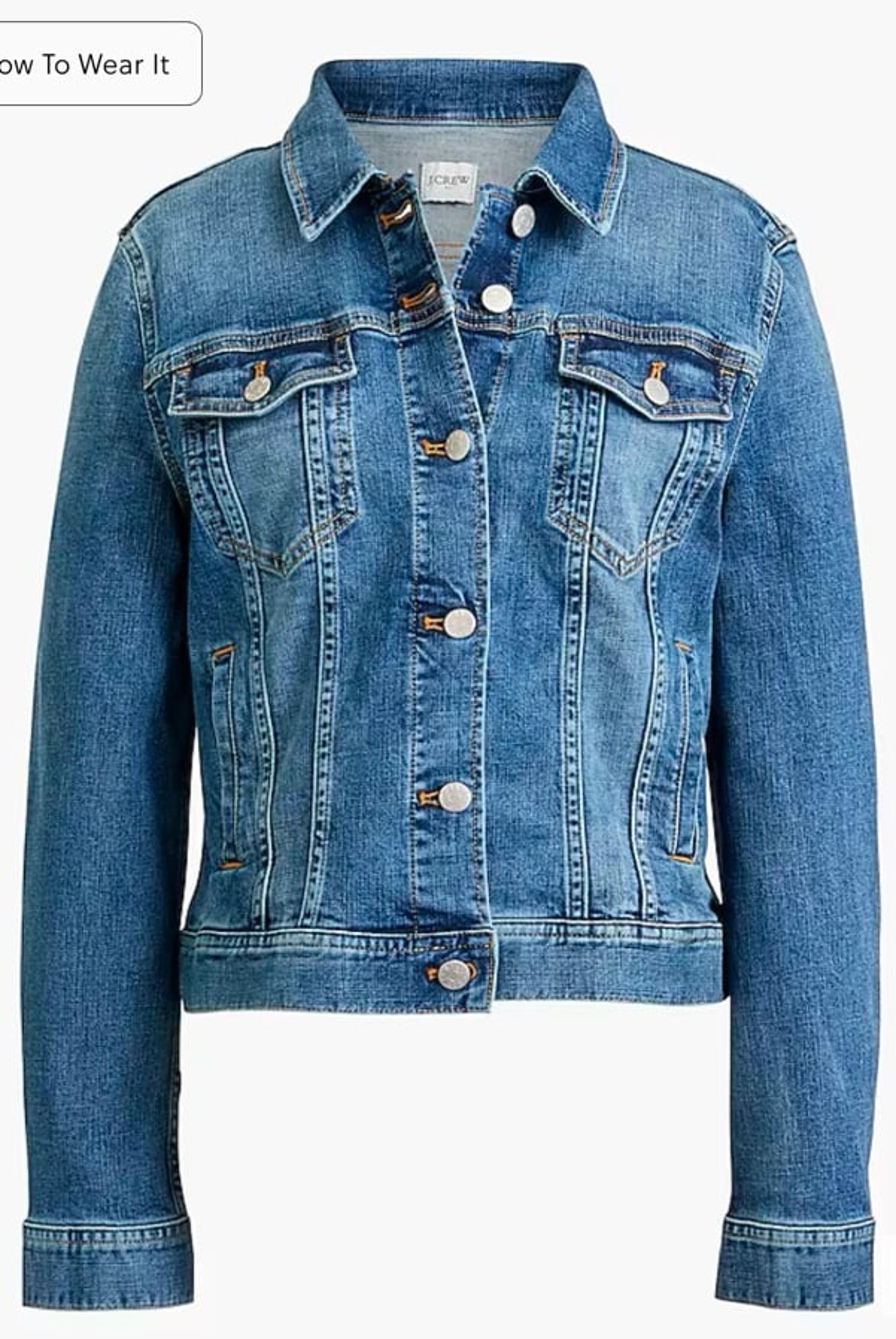 NWOT J. Crew Classic Jean Jacket