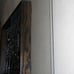 Tannery Lane Wood Glass Front Self Fasteners Display Wall Cabinet Case NEW