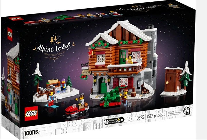 NEW LEGO Icons Alpine Lodge Set # 10325 Sealed/Unopened Christmas