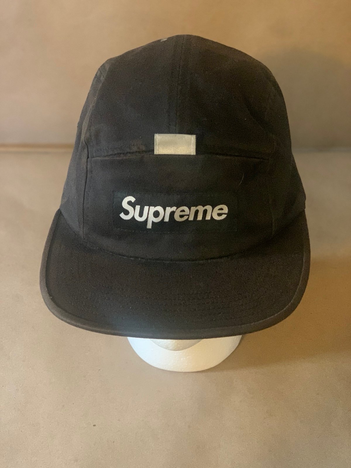 Supreme Reflective Tab Pocket Camp/Cap, 100% Cotton