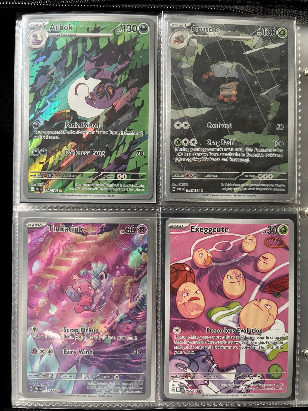 17 card lot of pokemon, all NM