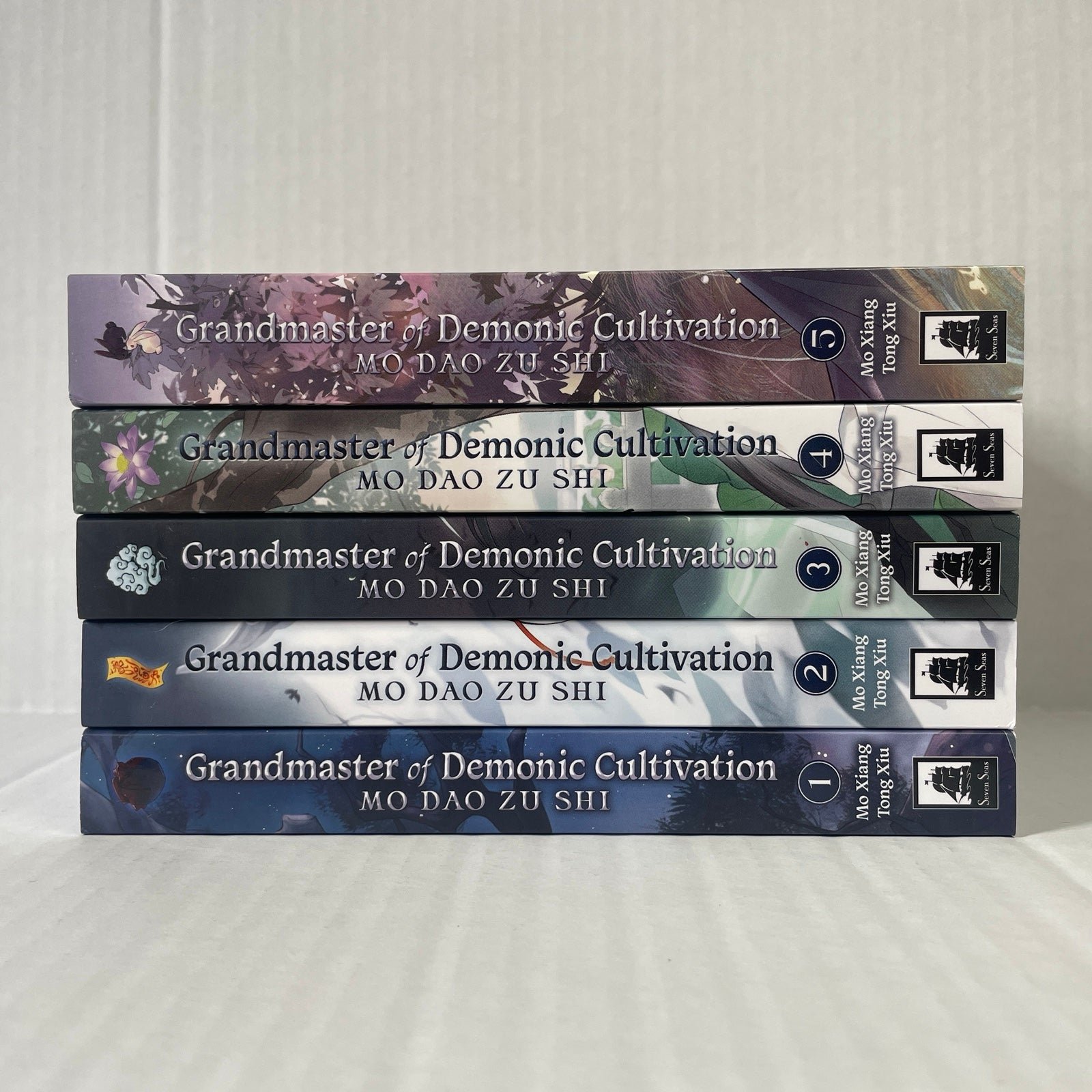 Grandmaster of Demonic Cultivation Light Novel Volumes 1-5 Seven Seas Brand New
