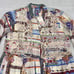 Johnny Was Women's Stano Monroe Tunic Bohemian Patchwork Button-Up Dress