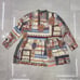 Johnny Was Women's Stano Monroe Tunic Bohemian Patchwork Button-Up Dress