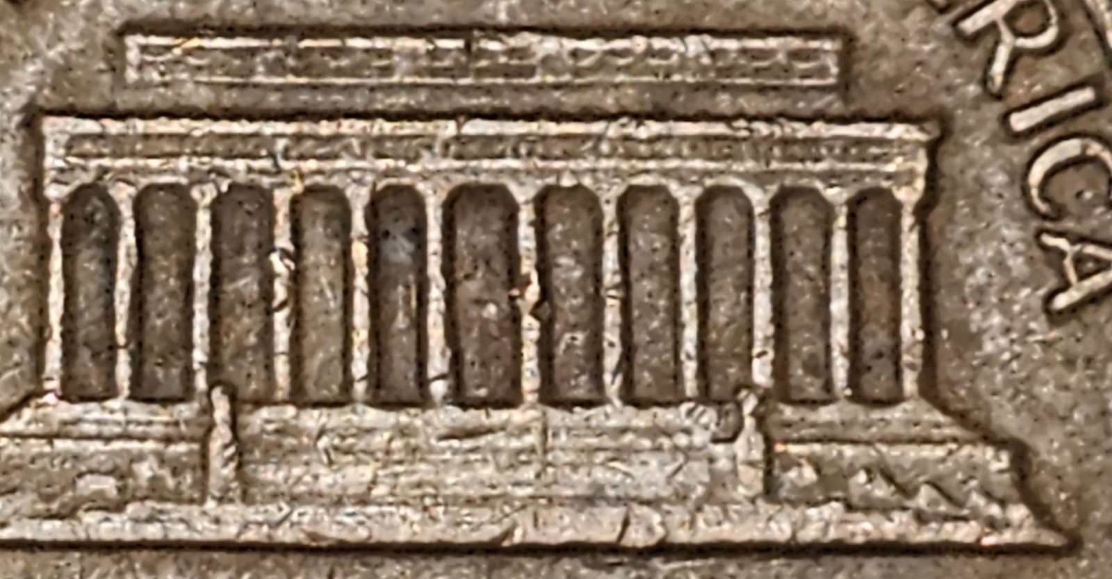 1970 Lincoln One Cent**ERROR Floating Roof, and No FG***