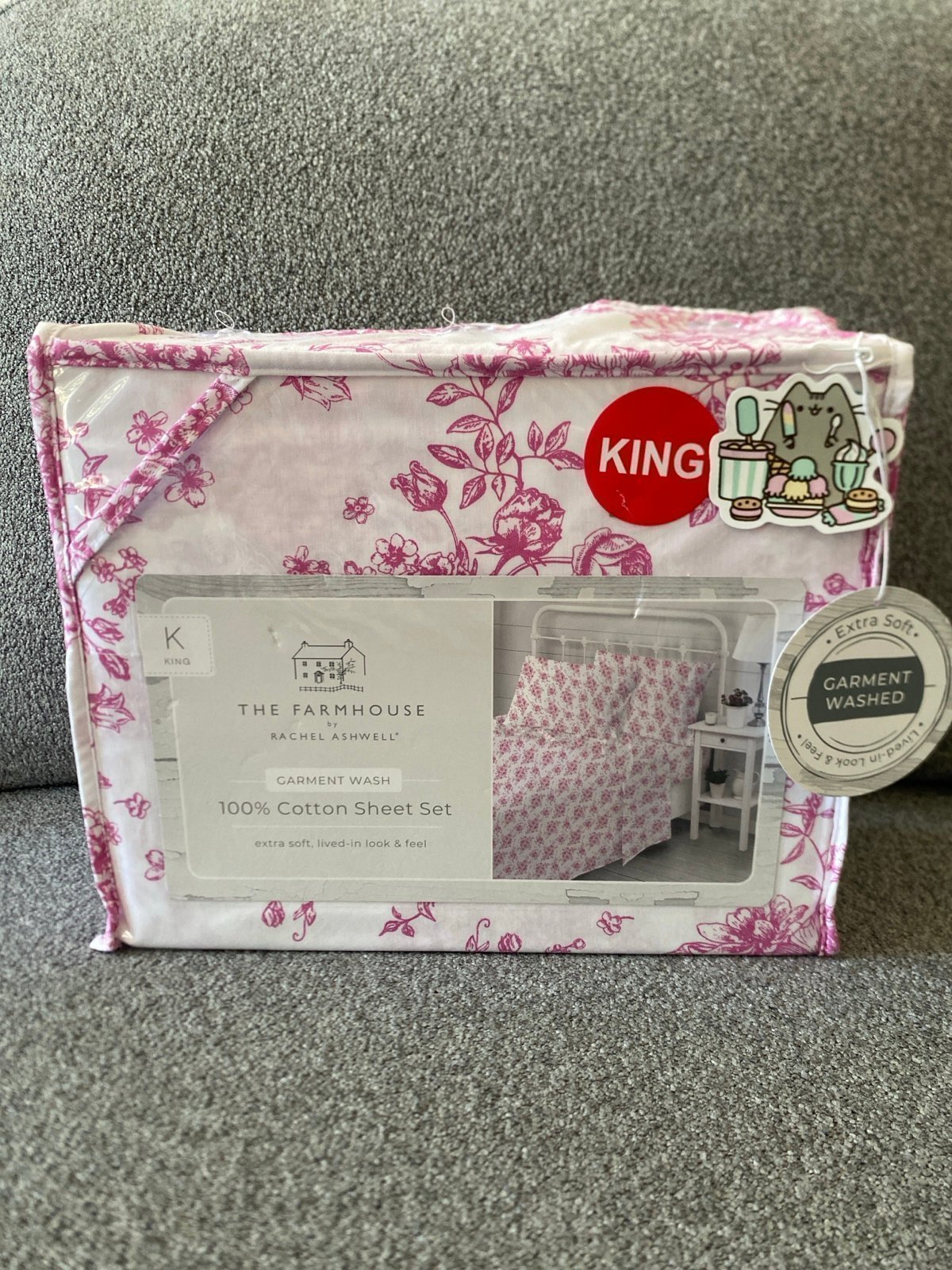 The Farmhouse Shabby Chic Floral Sheet Set