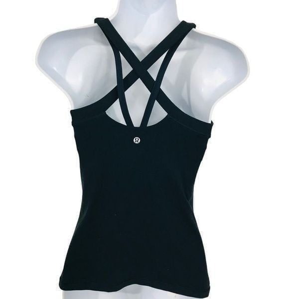 Lululemon Rally Your Heart Tank dark blue size 4. A338