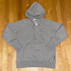 Women's Reebok Solid Gray Pullover Hoodie Medium