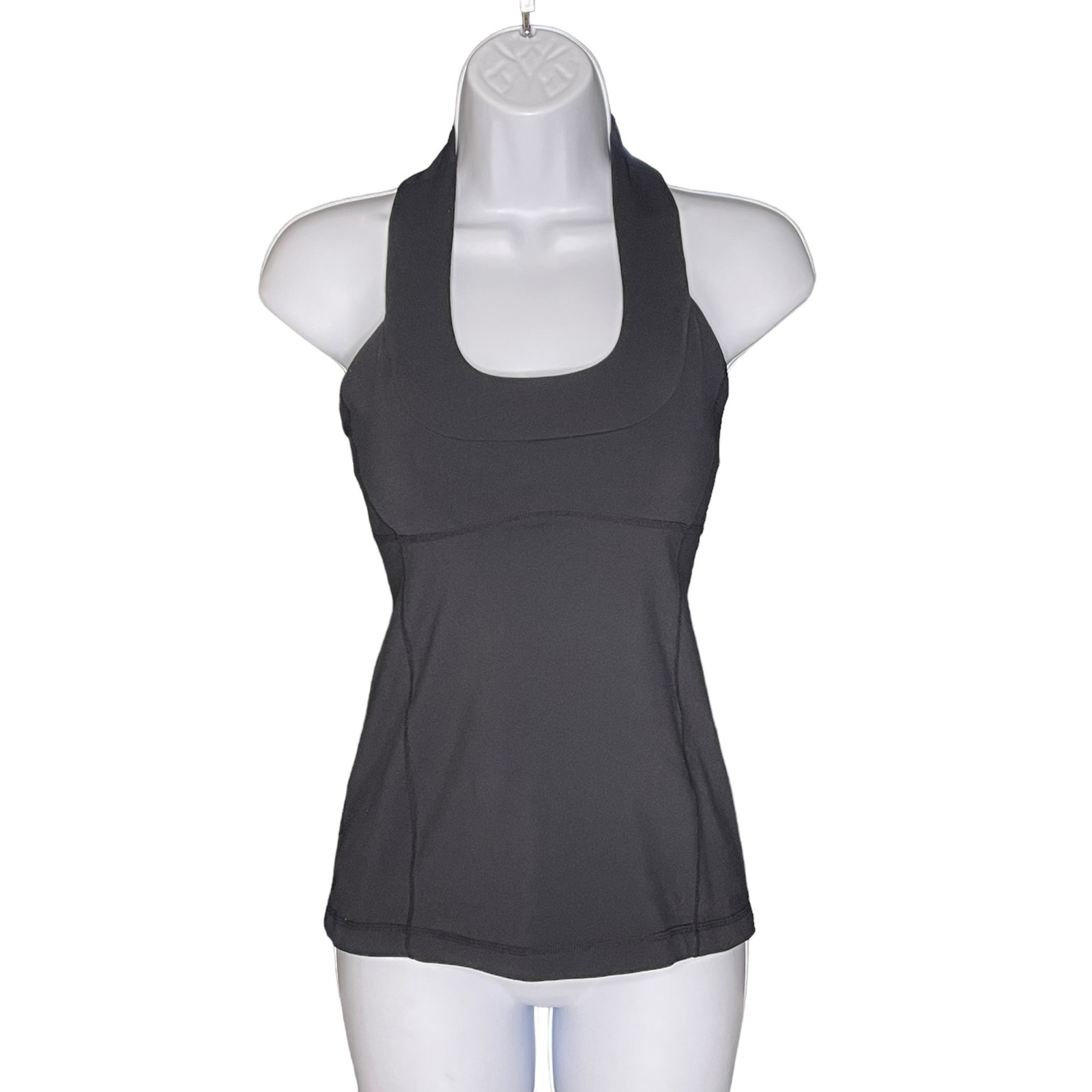 Lululemon Throwback Scoopneck Tank Top Black Size 4
