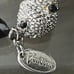 Hollywood Regency VENDOME Faceted Black AB Crystal Glass Necklace & Earring Set
