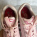 Skechers Pink JGOLDCROWN Composite Toe Dripping Hearts Work Shoes size 10
