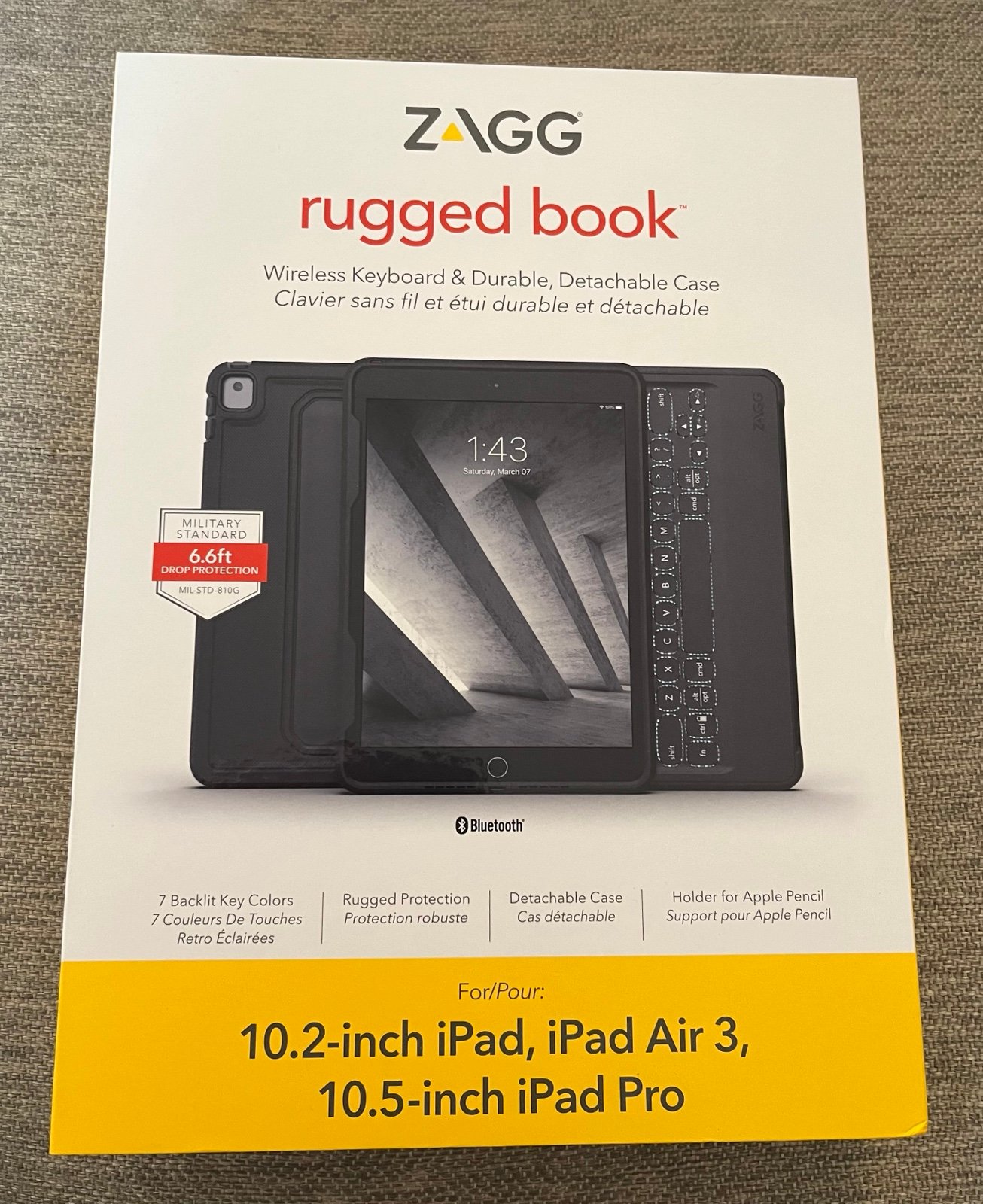 Zagg rugged Keyboard & case