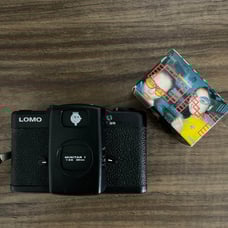 LOMO LC-A, unopened with film included.