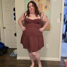 Selkie Bordeaux Chateau dress
