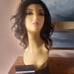 Nwt BELLE TRESS wig Dalgona 16 wavy Brunette