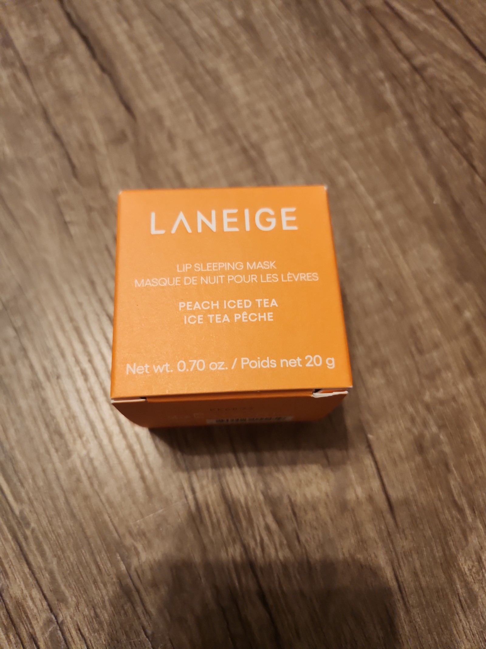 Laneige Lip Sleeping Mask Peach Iced Tea 20g NIB Limited Edition
