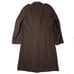PIERRE CARDIN Wool Single Breasted Long Trench Coat Heavy Jacket Mens 40 Brown