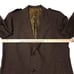 PIERRE CARDIN Wool Single Breasted Long Trench Coat Heavy Jacket Mens 40 Brown