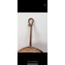 Copper Frying Skillet Engraving Paris Scene Decorative Flat Copper Hanging Pan