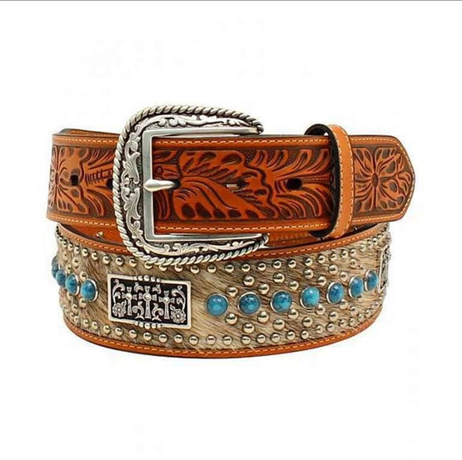 Ariat leather belts for men